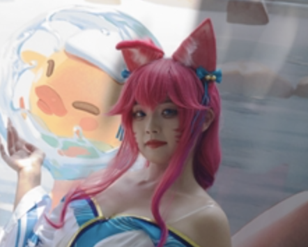 LOL生日会牌面，各女神COSER亲临现场！